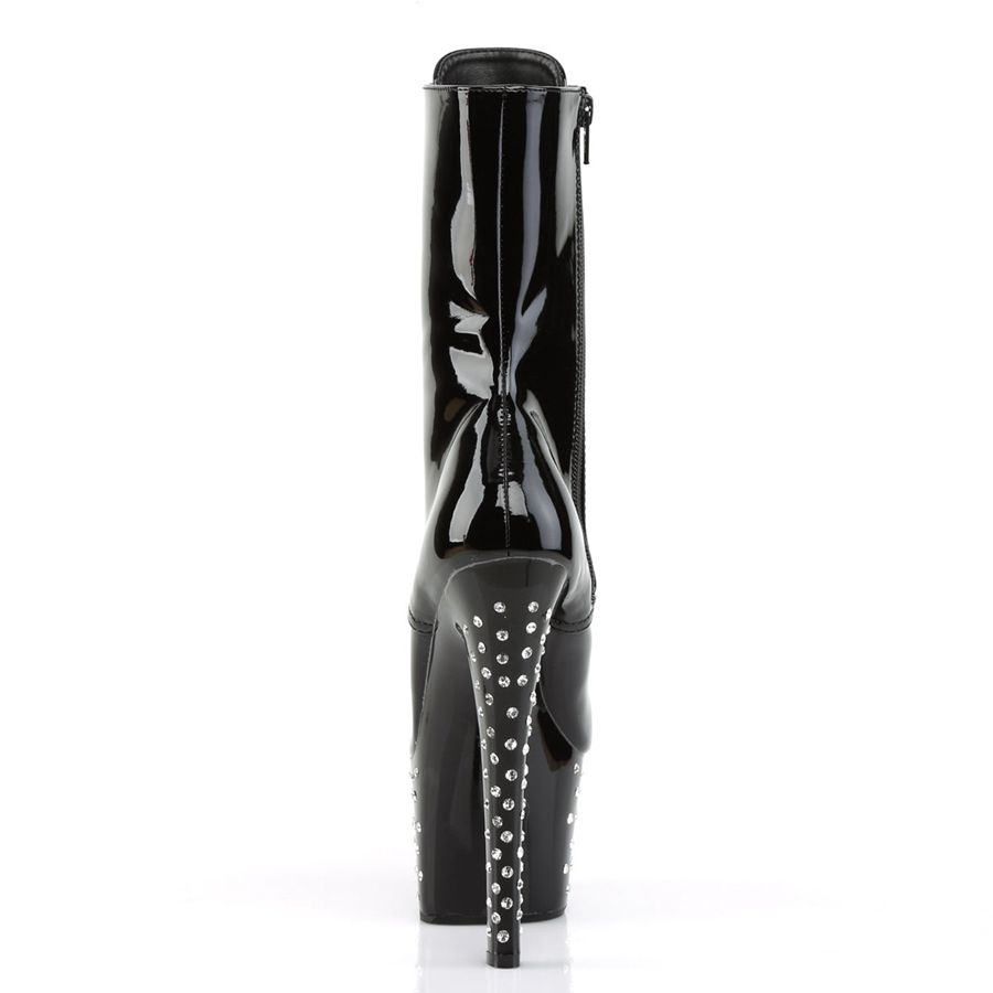 Bottines Pleaser Stardust-1020-7 Noir Femme | LAF-8246417