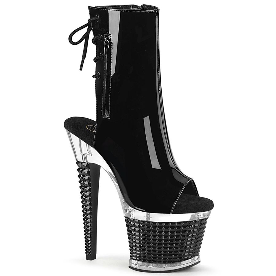 Bottines Pleaser Spectator-1018 Noir Femme | FFL-3163257