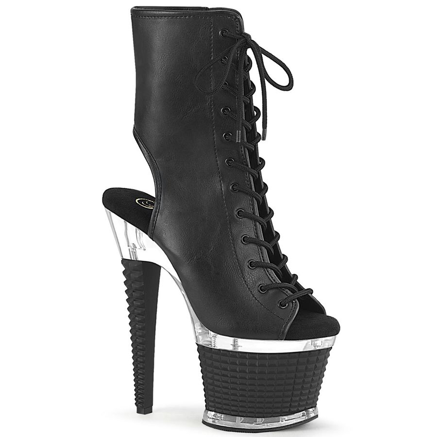 Bottines Pleaser Spectator-1016 Noir Femme | JAM-7503085