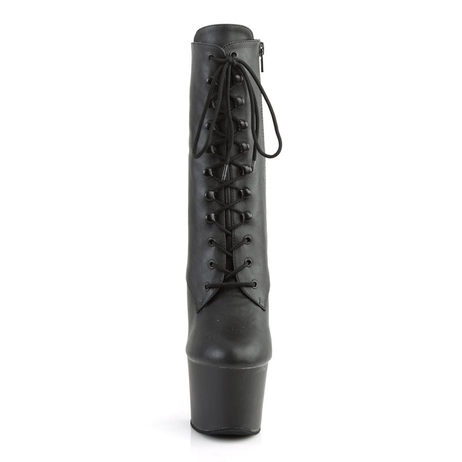 Bottines Pleaser Sky-1020 Noir Femme | UYL-3027362