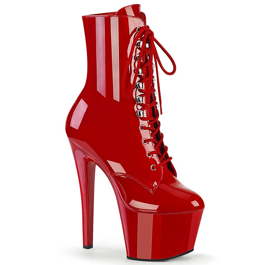 Bottines Pleaser Sky-1020 Rouge Femme | YTD-3519754