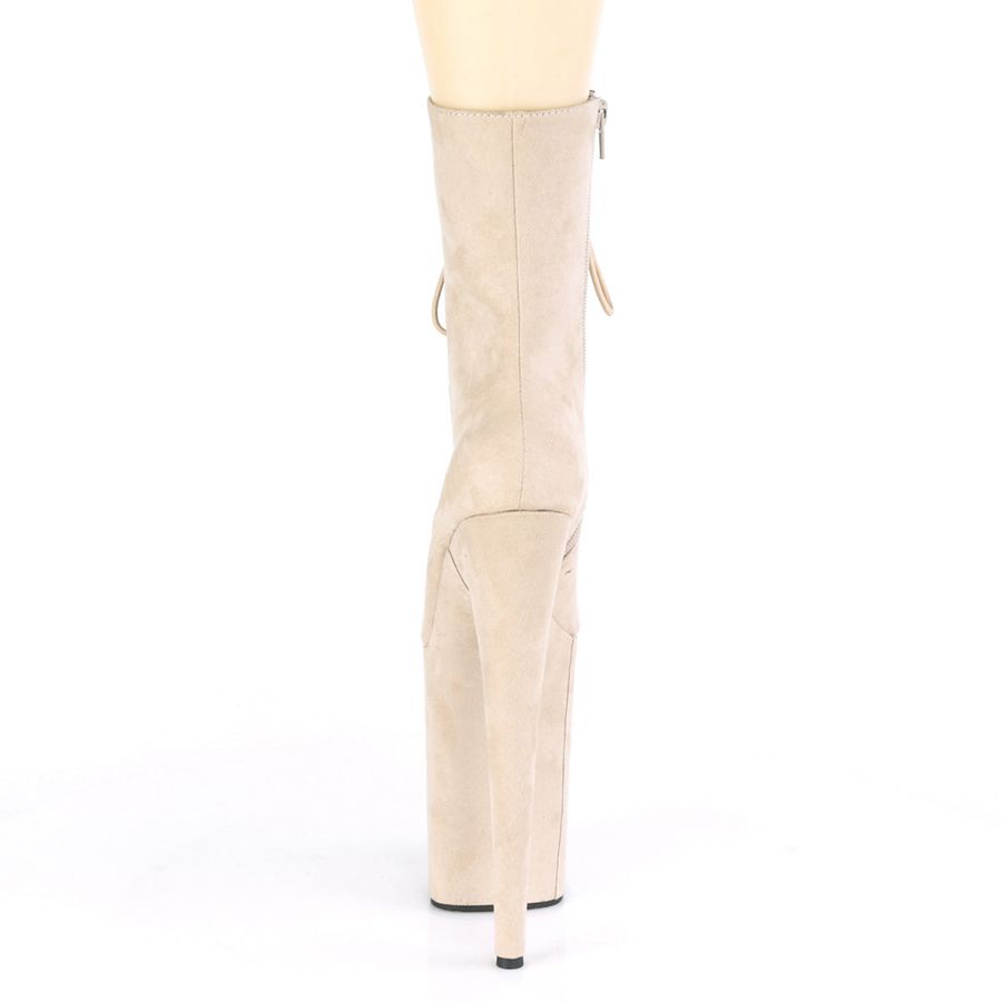 Bottines Pleaser Infinity-1020FS Beige Femme | QYN-6426437