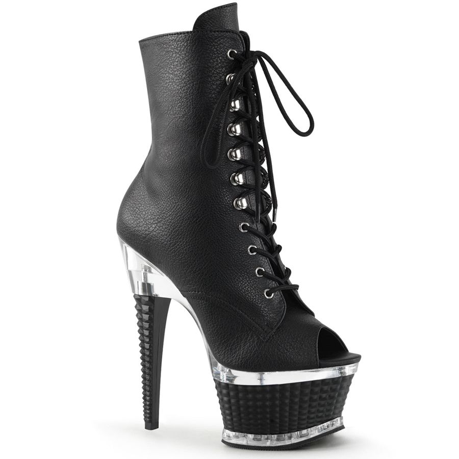 Bottines Pleaser Illusion-1021 Noir Femme | EKP-1432133