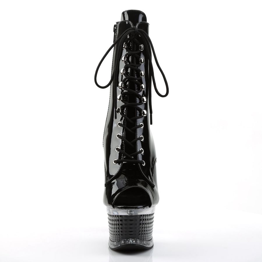 Bottines Pleaser Illusion-1021 Noir Femme | UJL-3331763