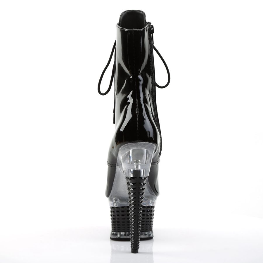 Bottines Pleaser Illusion-1021 Noir Femme | UJL-3331763