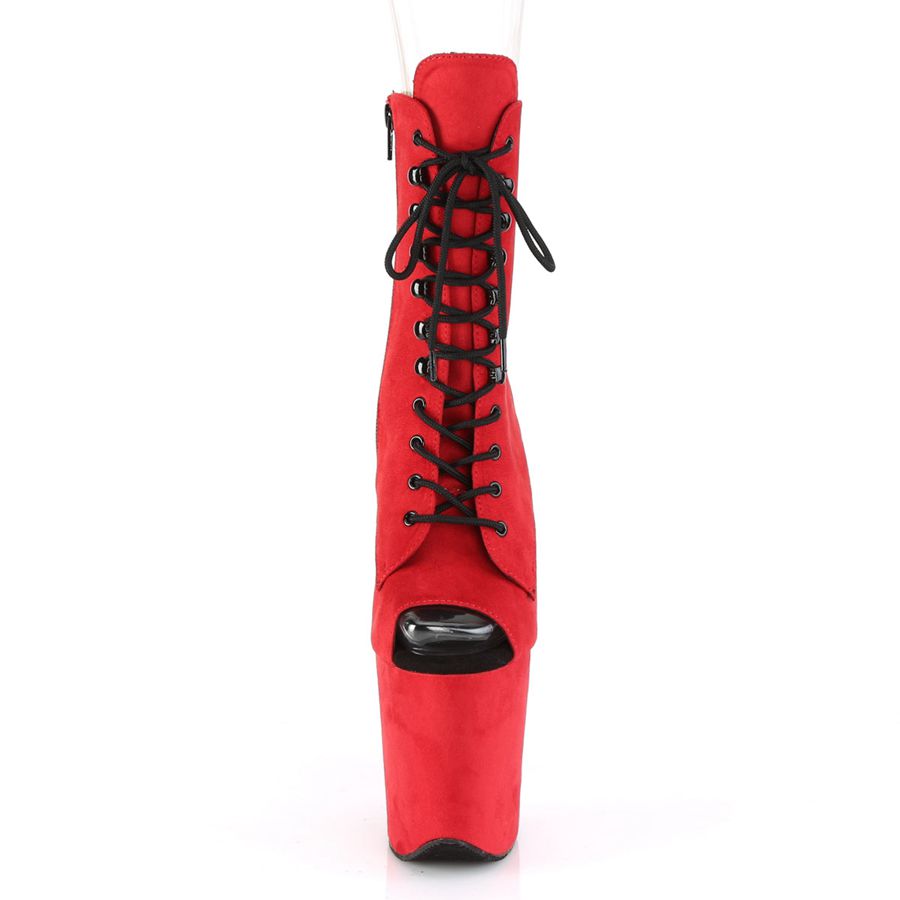 Bottines Pleaser Flamingo-1021FS Rouge Femme | TLV-2114361