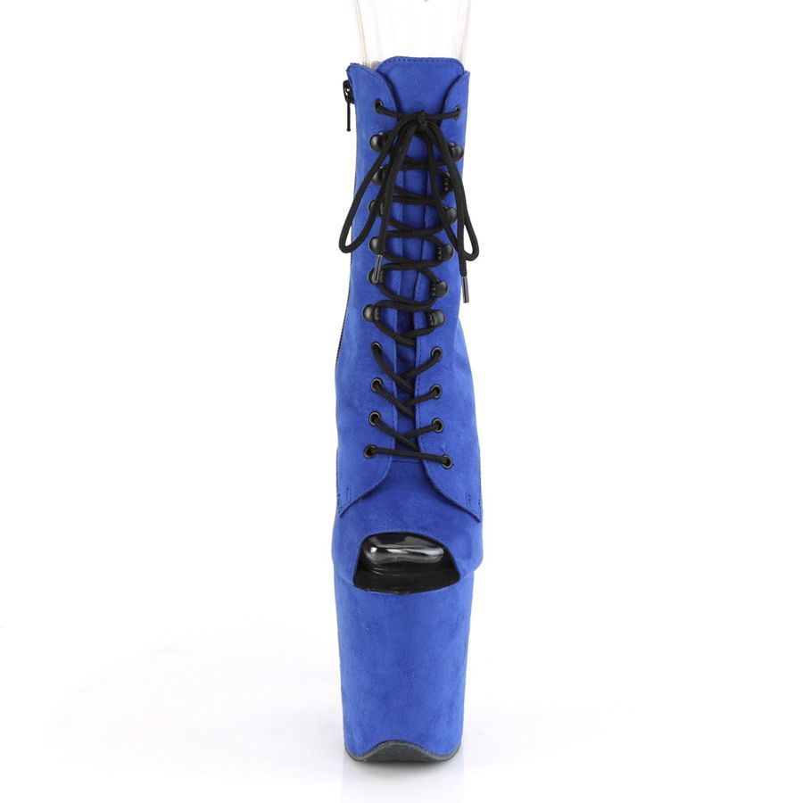 Bottines Pleaser Flamingo-1021FS Bleu Marine Femme | TRQ-7783184