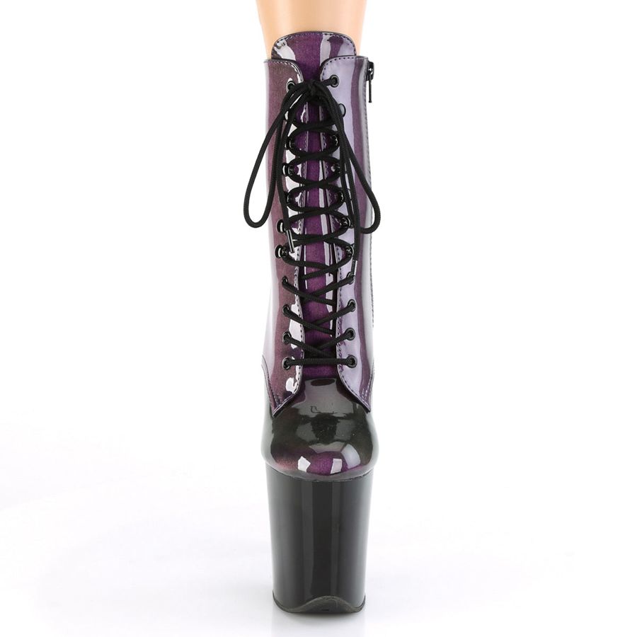 Bottines Pleaser Flamingo-1020SHG Violette Femme | LXU-2227381