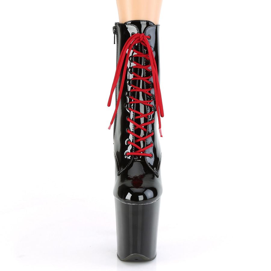 Bottines Pleaser Flamingo-1020RH Noir Femme | EFY-3040486