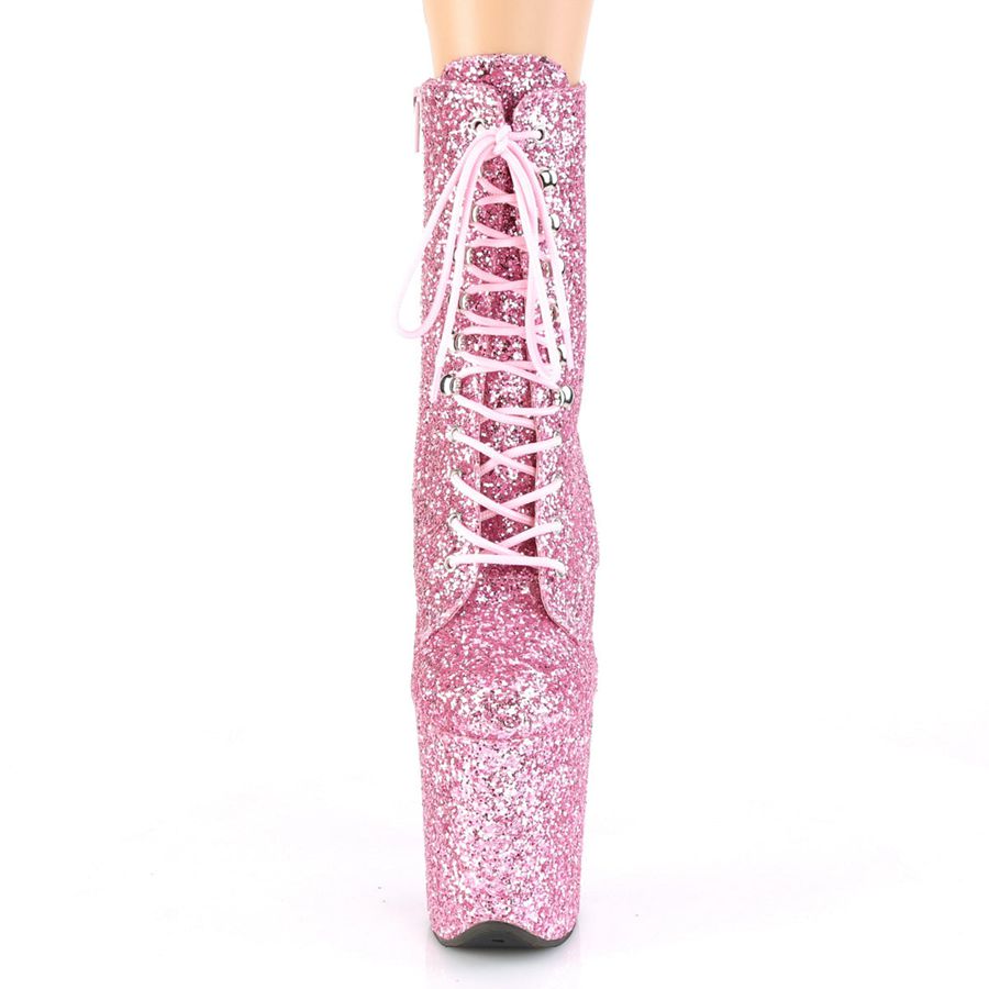 Bottines Pleaser Flamingo-1020GWR Rose Femme | NDH-0287737