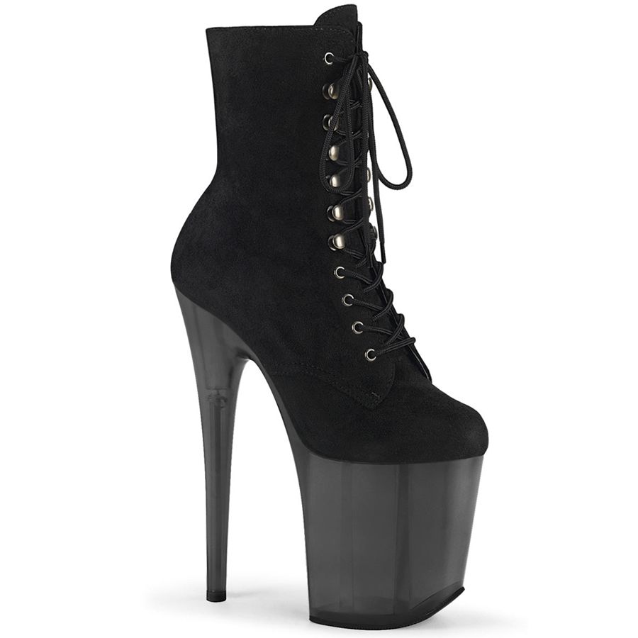 Bottines Pleaser Flamingo-1020FST Noir Femme | LJB-0583047