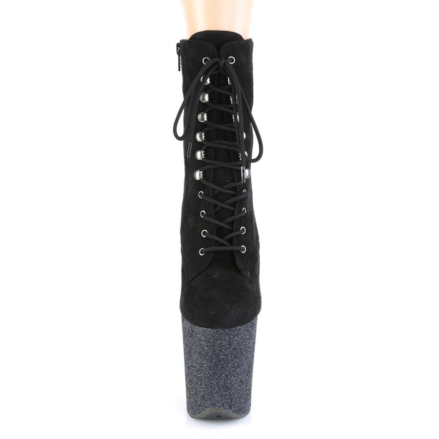 Bottines Pleaser Flamingo-1020FSMG Noir Femme | JHS-3594937