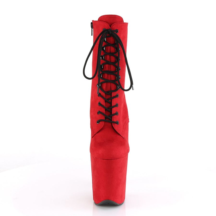 Bottines Pleaser Flamingo-1020FS Rouge Femme | FGW-3695610