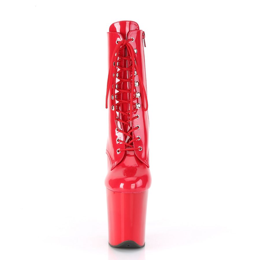 Bottines Pleaser Flamingo-1020 Rouge Femme | ECI-1128504