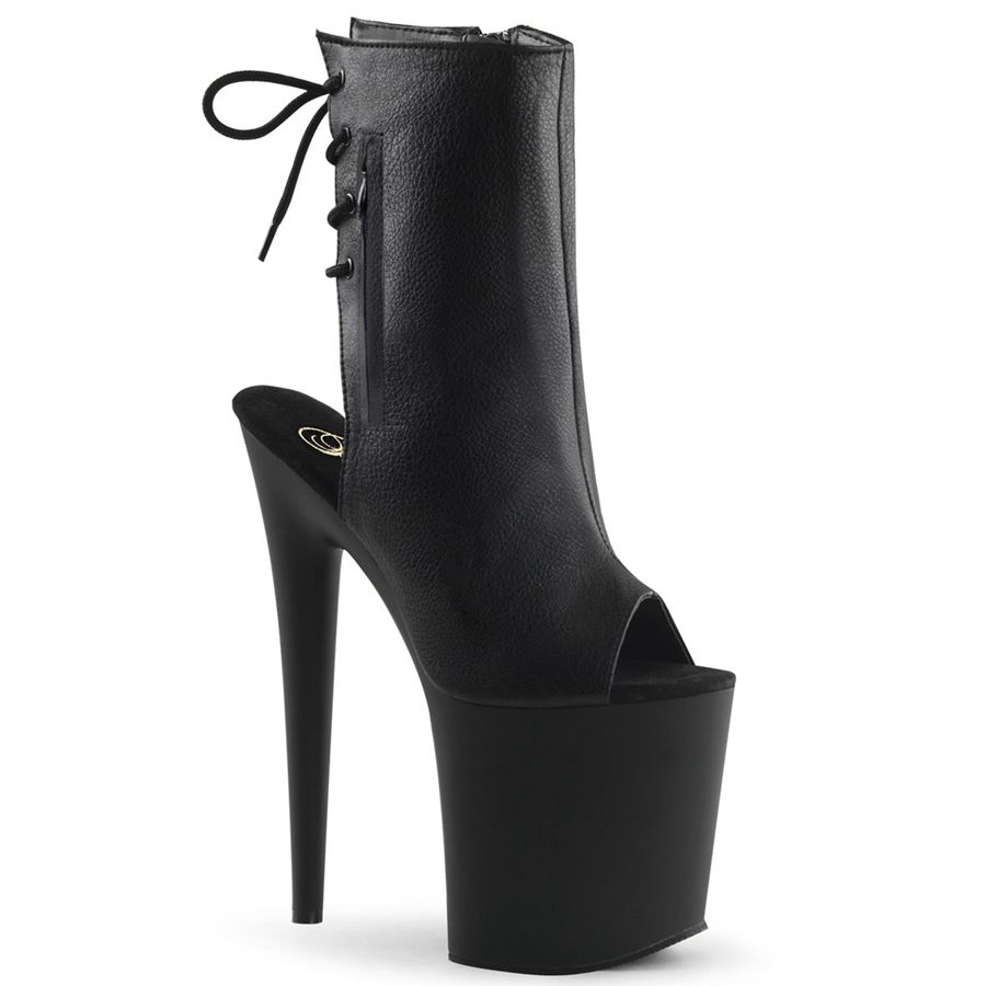 Bottines Pleaser Flamingo-1018 Noir Femme | DFZ-3840980