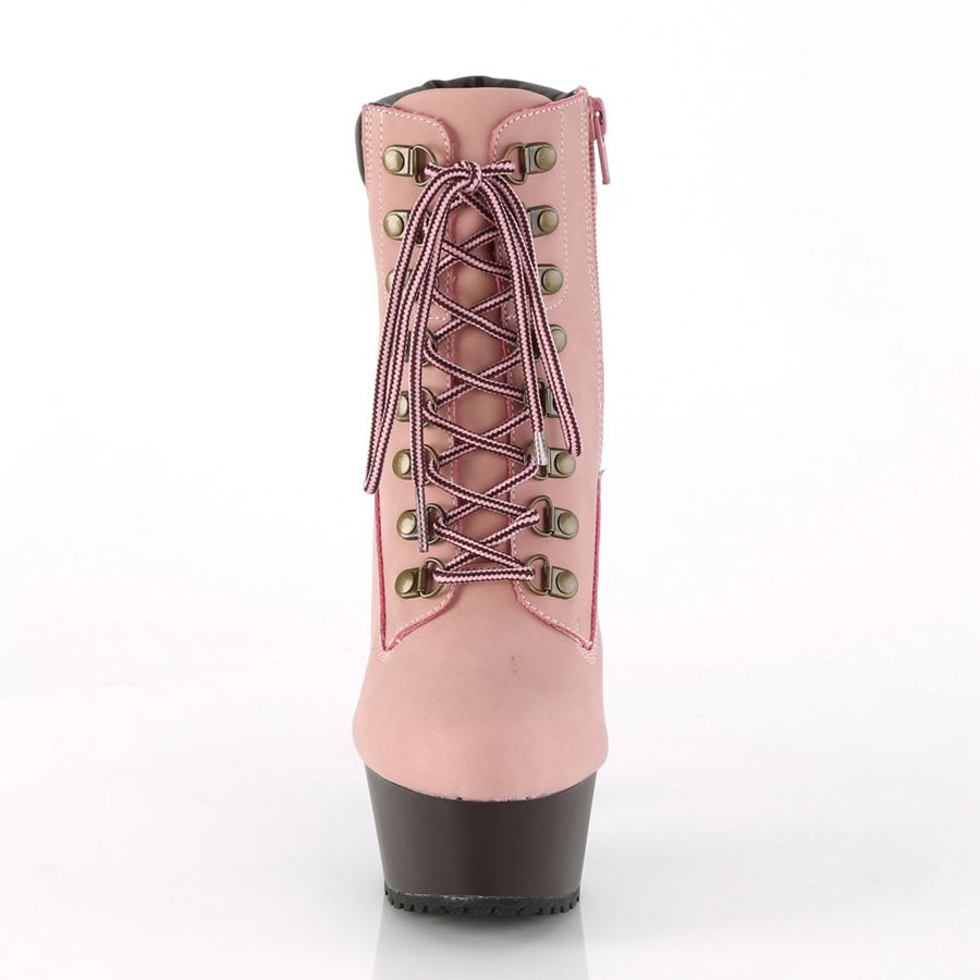 Bottines Pleaser Delight-600TL-02 Rose Femme | LER-6227582