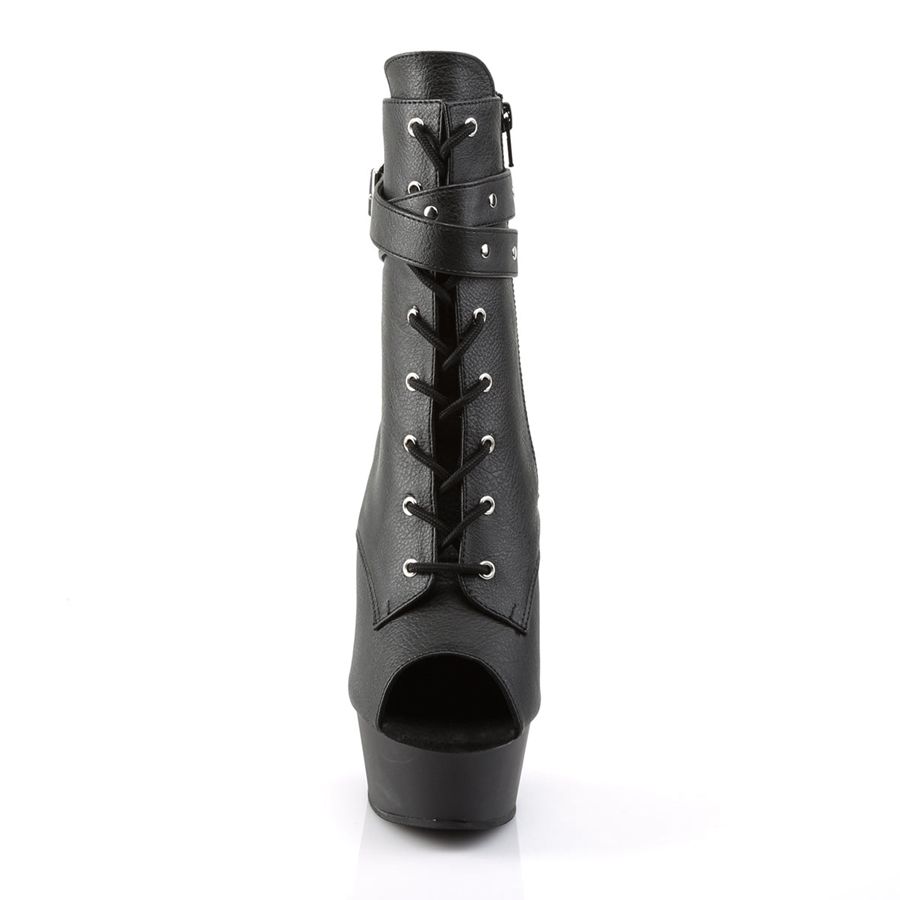 Bottines Pleaser Delight-1033 Noir Femme | QDL-9483809