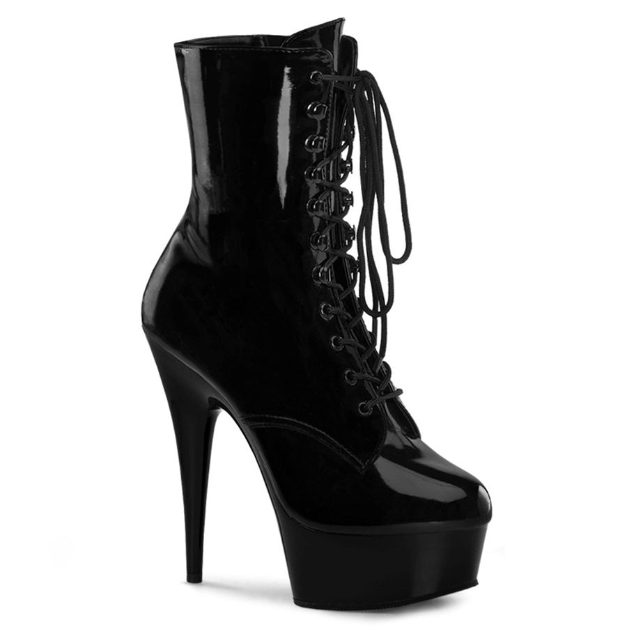 Bottines Pleaser Delight-1020 Noir Femme | MIN-2293193