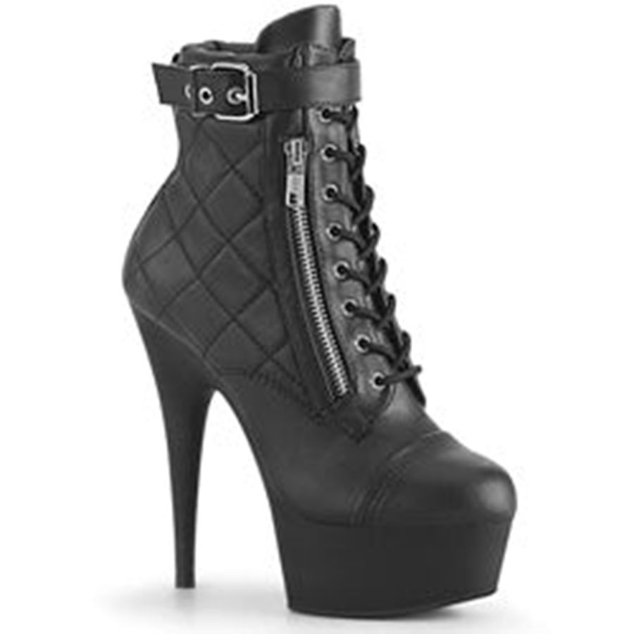 Bottines Pleaser Delight-600-05 Noir Femme | DHP-8911975