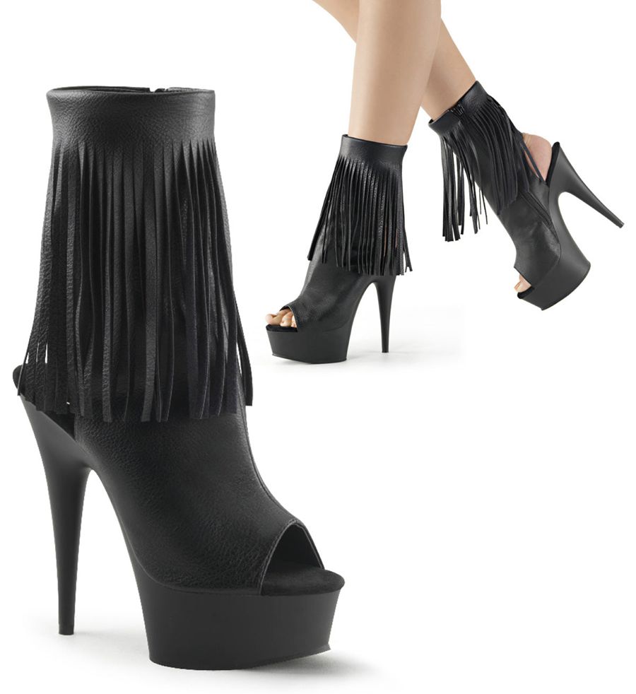 Bottines Pleaser Delight-1019 Noir Femme | FAZ-3828365