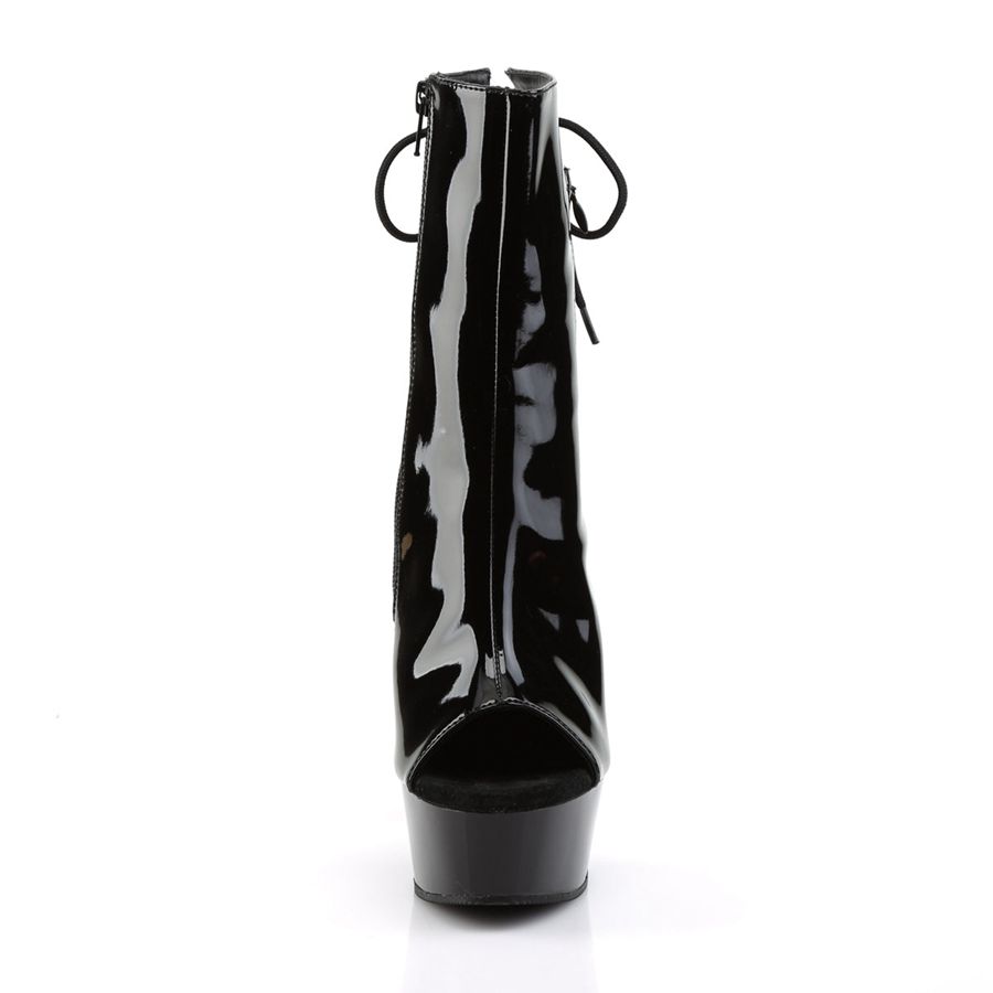 Bottines Pleaser Delight-1018 Noir Femme | OJD-4386276