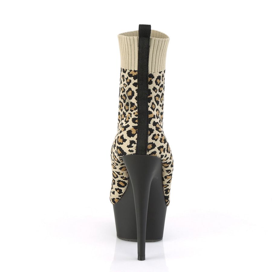 Bottines Pleaser Delight-1002LP Leopard Femme | TDV-4953305