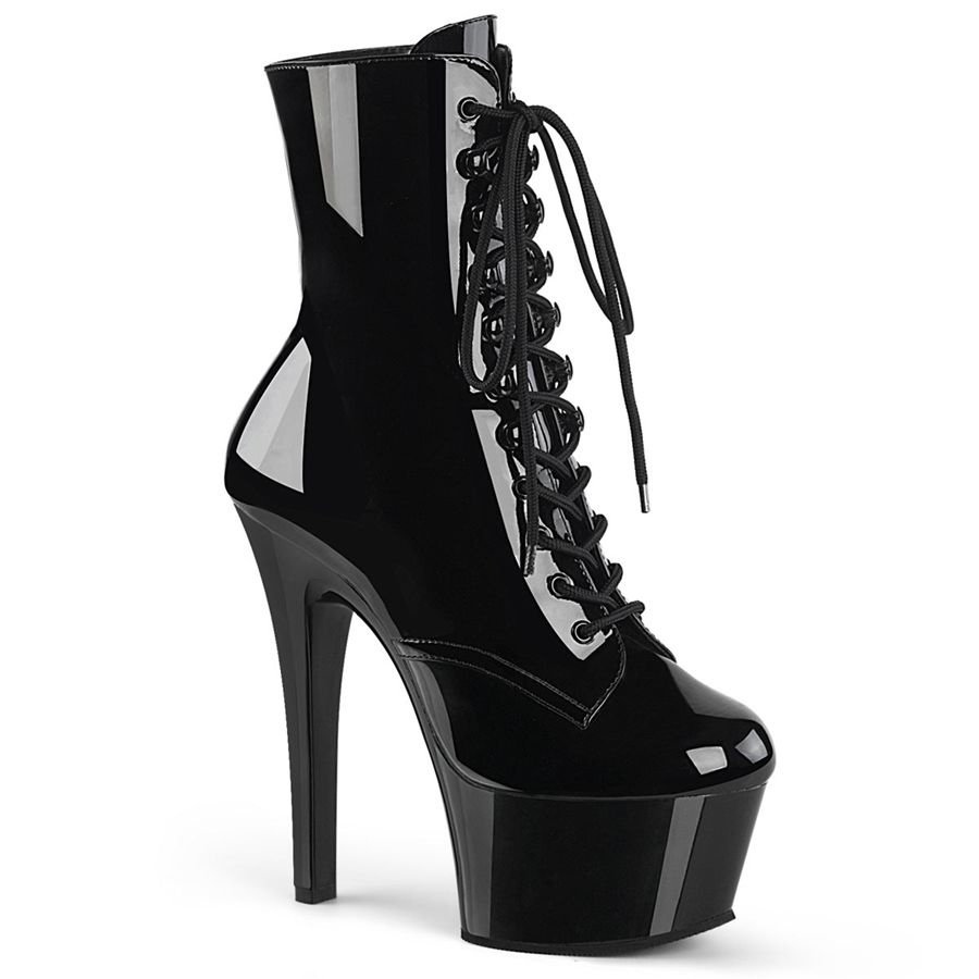 Bottines Pleaser Aspire-1020 Noir Femme | ZKO-2234634