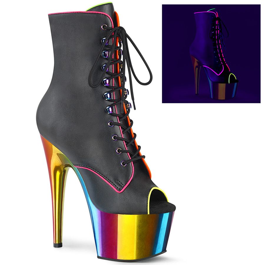 Bottines Pleaser Adore-1021RC-02 Multicolore Femme | PTW-3369476