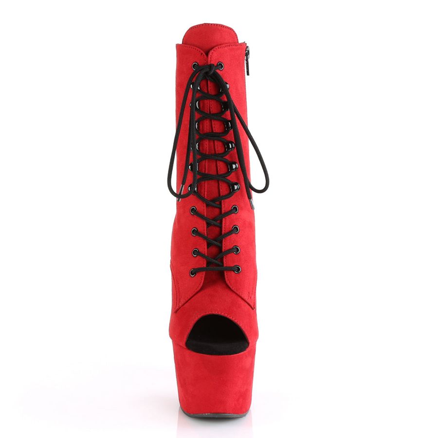 Bottines Pleaser Adore-1021FS Rouge Femme | HWK-9931448