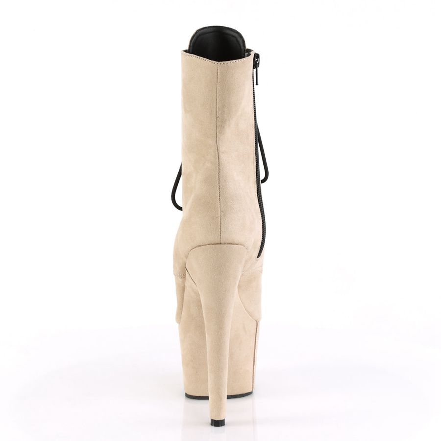 Bottines Pleaser Adore-1021FS Beige Femme | XWJ-1461457