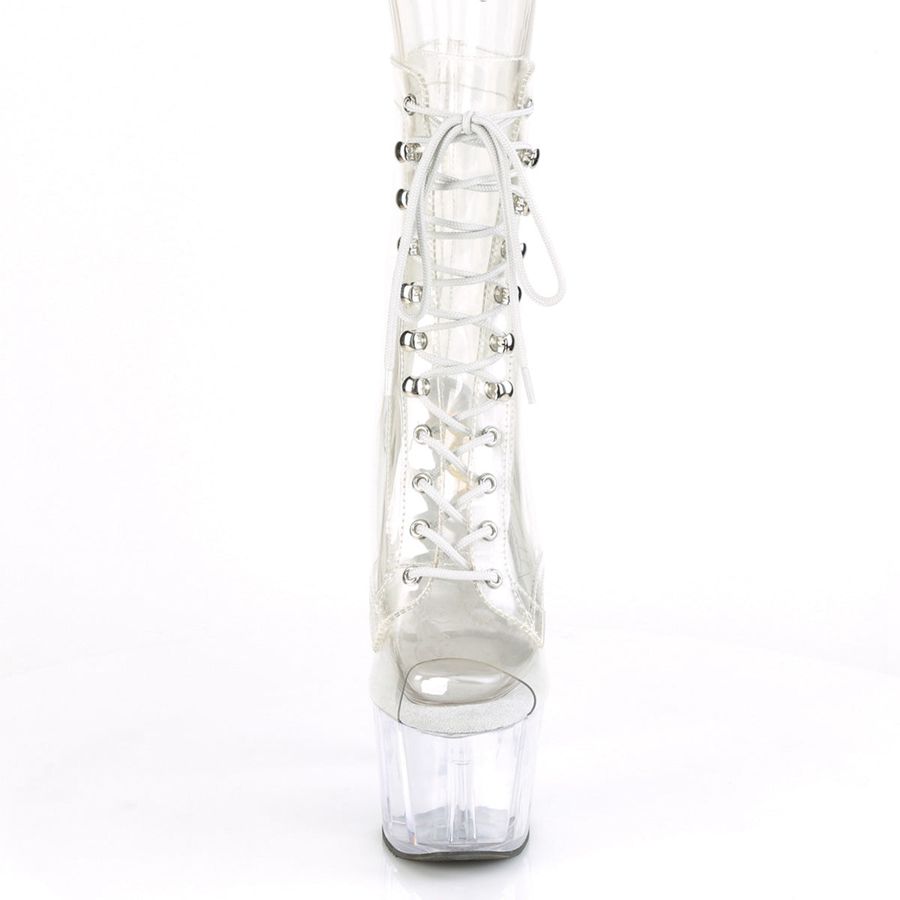 Bottines Pleaser Adore-1021C Clear Femme | JCT-8172908