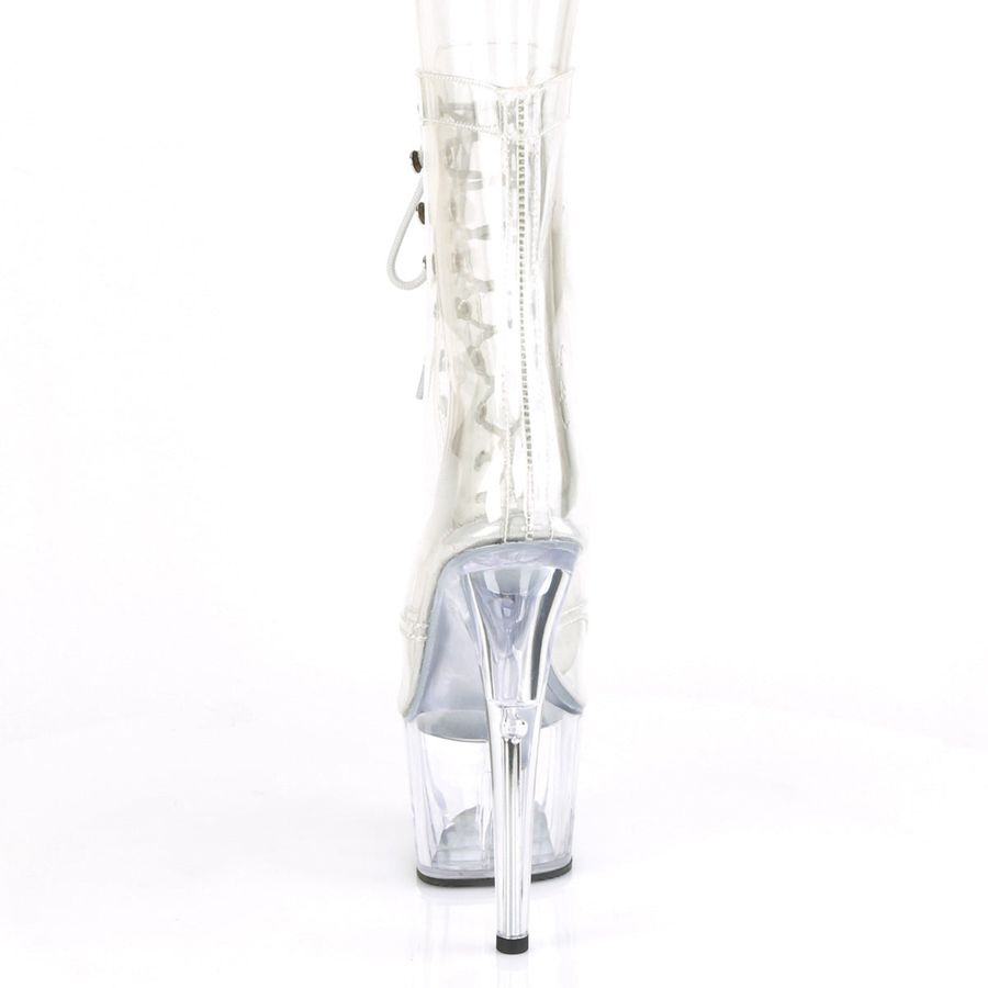 Bottines Pleaser Adore-1021C Clear Femme | JCT-8172908