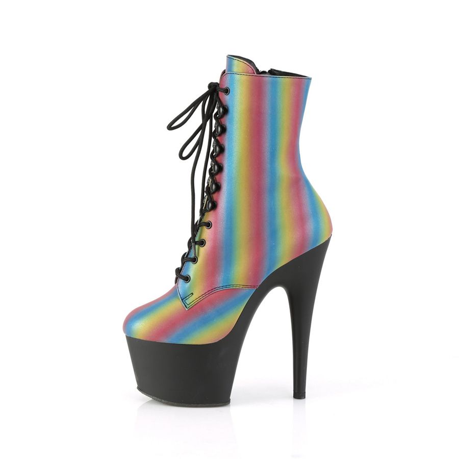 Bottines Pleaser Adore-1020REFL-02 Multicolore Femme | KRJ-0304653