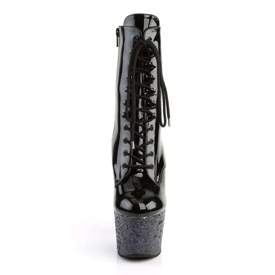 Bottines Pleaser Adore-1020LG Noir Femme | ULW-1973360