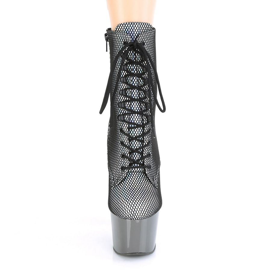 Bottines Pleaser Adore-1020HFN Grise Femme | FUP-8001397