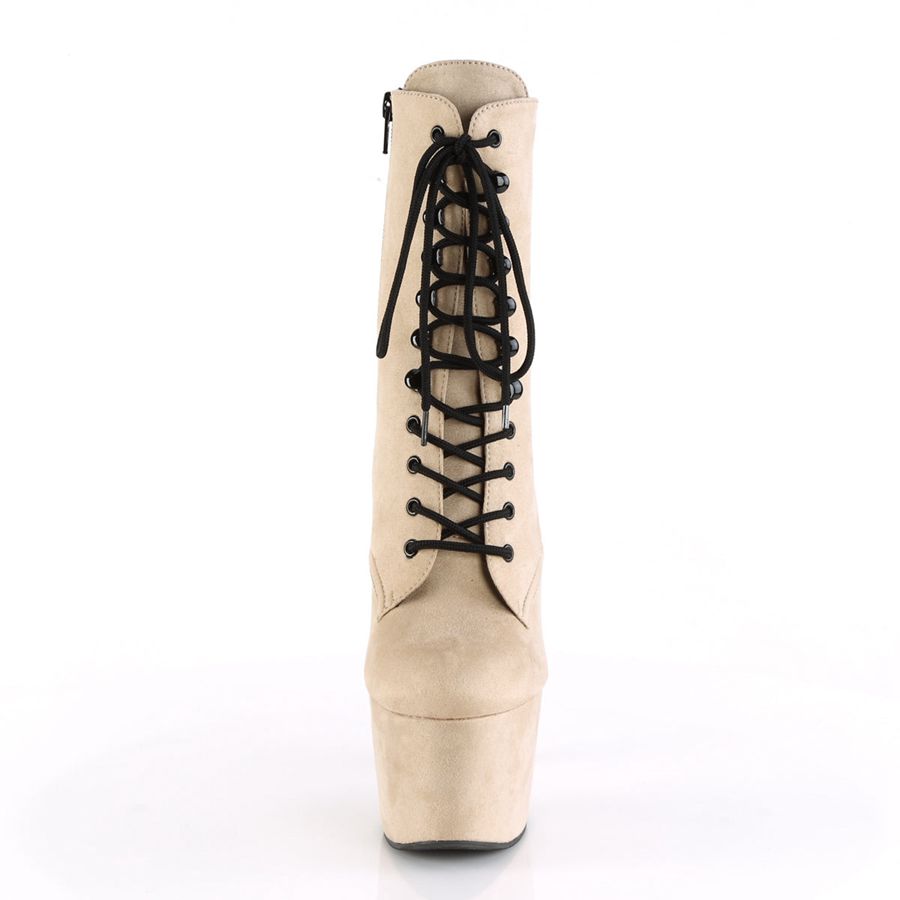 Bottines Pleaser Adore-1020FS Beige Femme | GTP-2781213