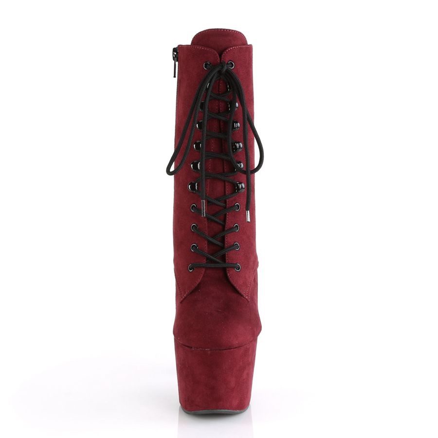 Bottines Pleaser Adore-1020FS Bordeaux Femme | JWK-6634808