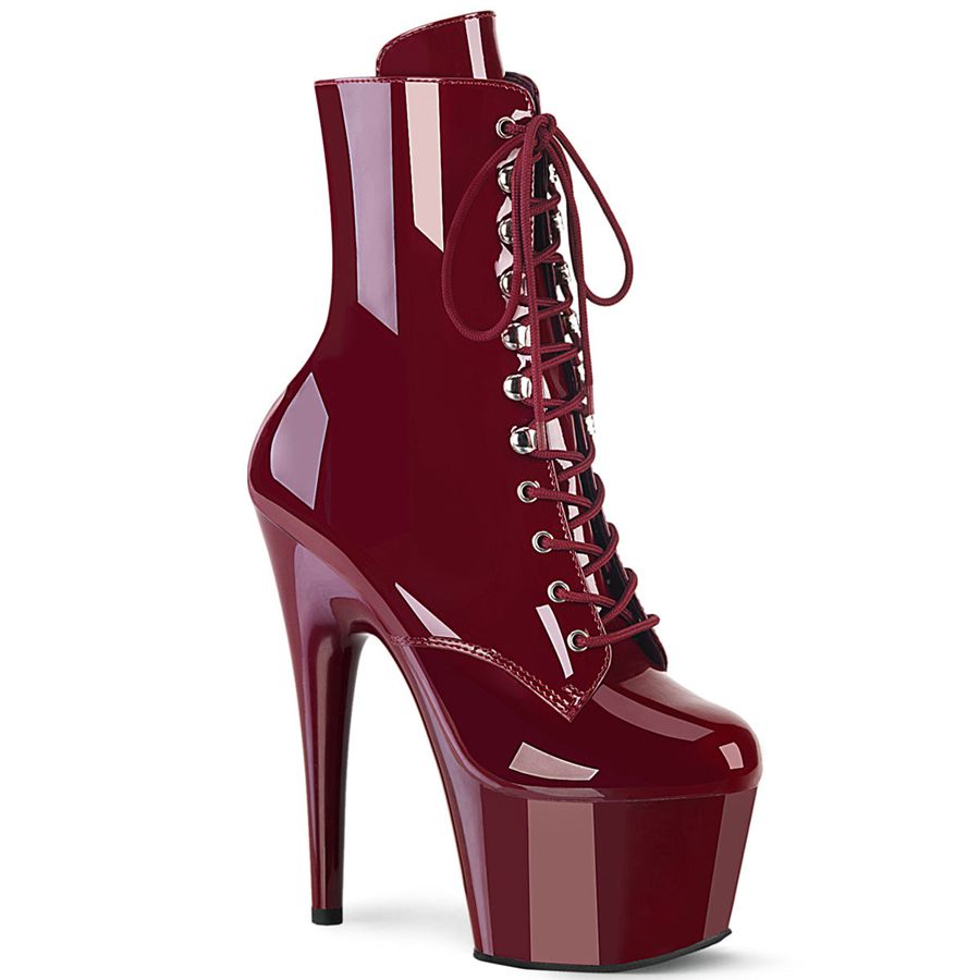 Bottines Pleaser Adore-1020 Bordeaux Femme | GER-3224591