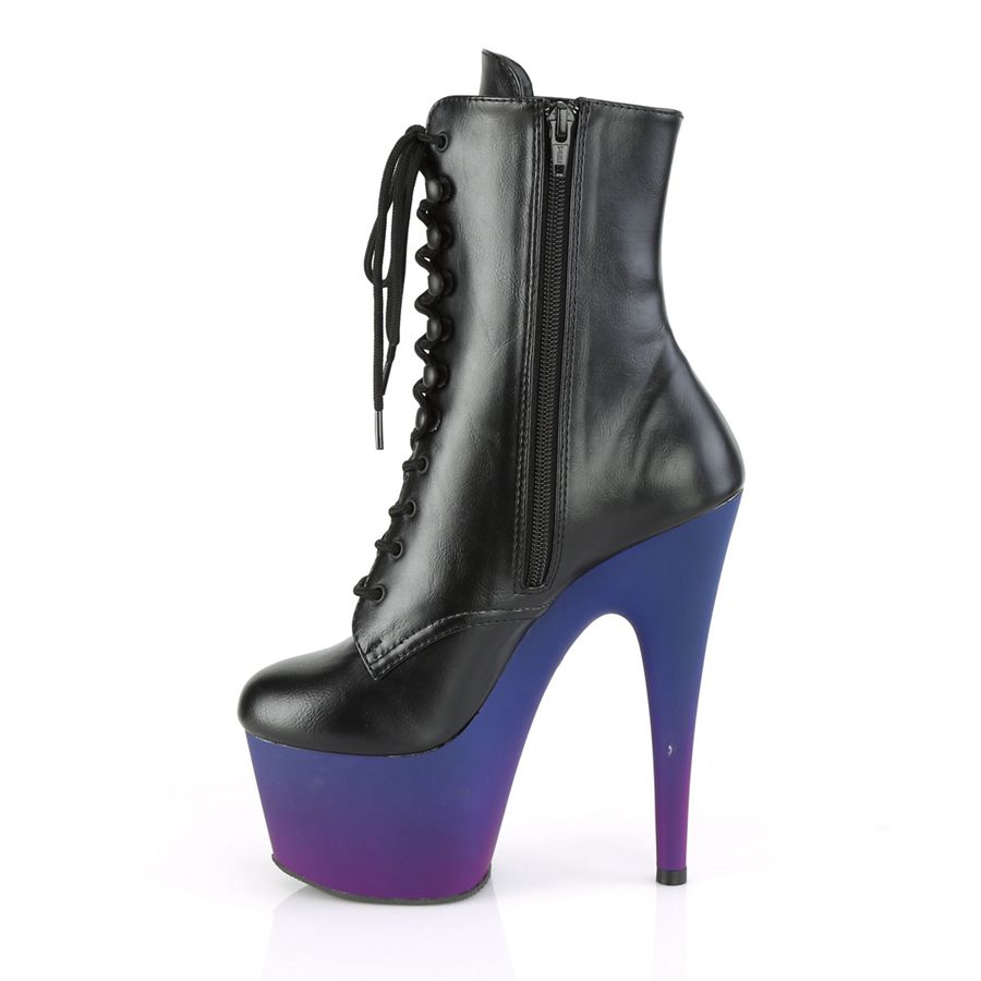 Bottines Pleaser Adore-1020BP Noir Bleu Femme | UDG-0810419