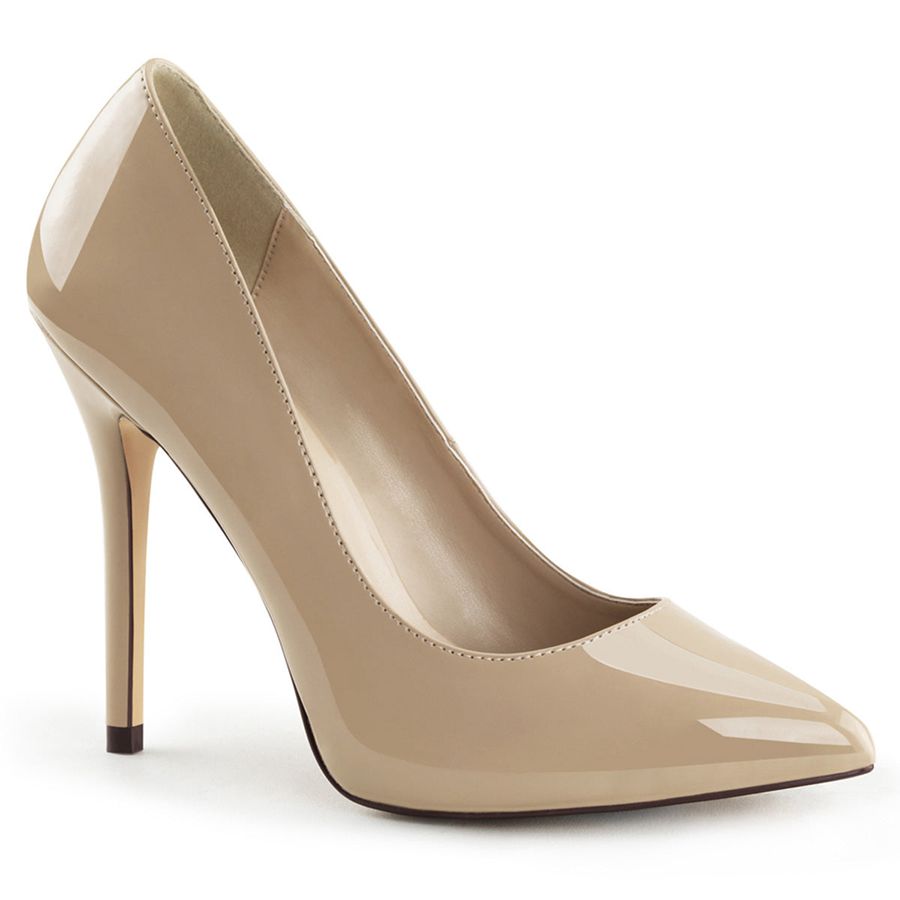 Escarpins Pleaser Amuse-20 Beige Femme | MUN-4794754