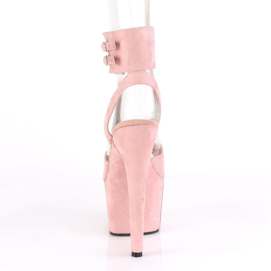 Sandales Bride Cheville Pleaser Adore-791FS Rose Femme | HFK-3890238