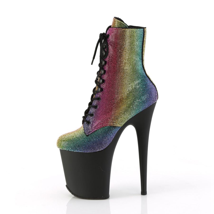 Bottines Pleaser Flamingo-1020RS Multicolore Femme | KRR-1456553