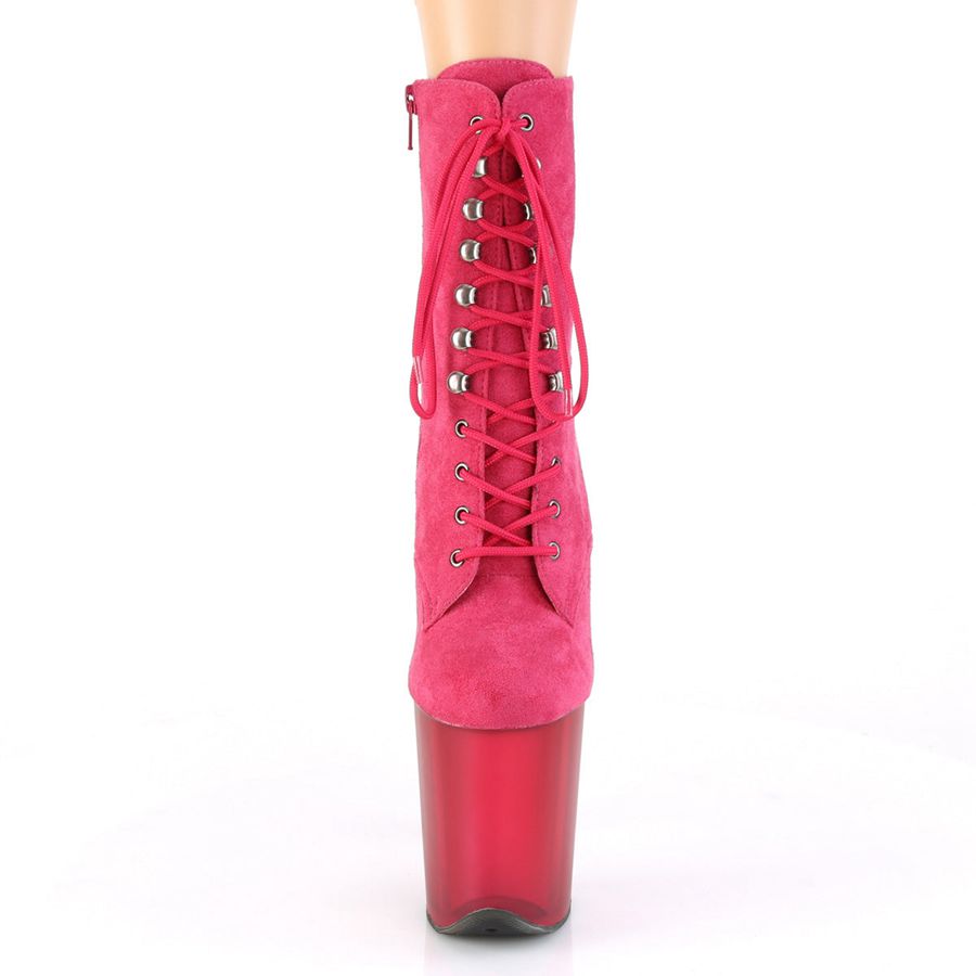 Bottines Pleaser Flamingo-1020FST Rose Femme | MOJ-0525944