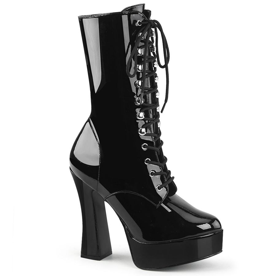 Bottines Pleaser Electra-1020 Noir Femme | JAT-4385003