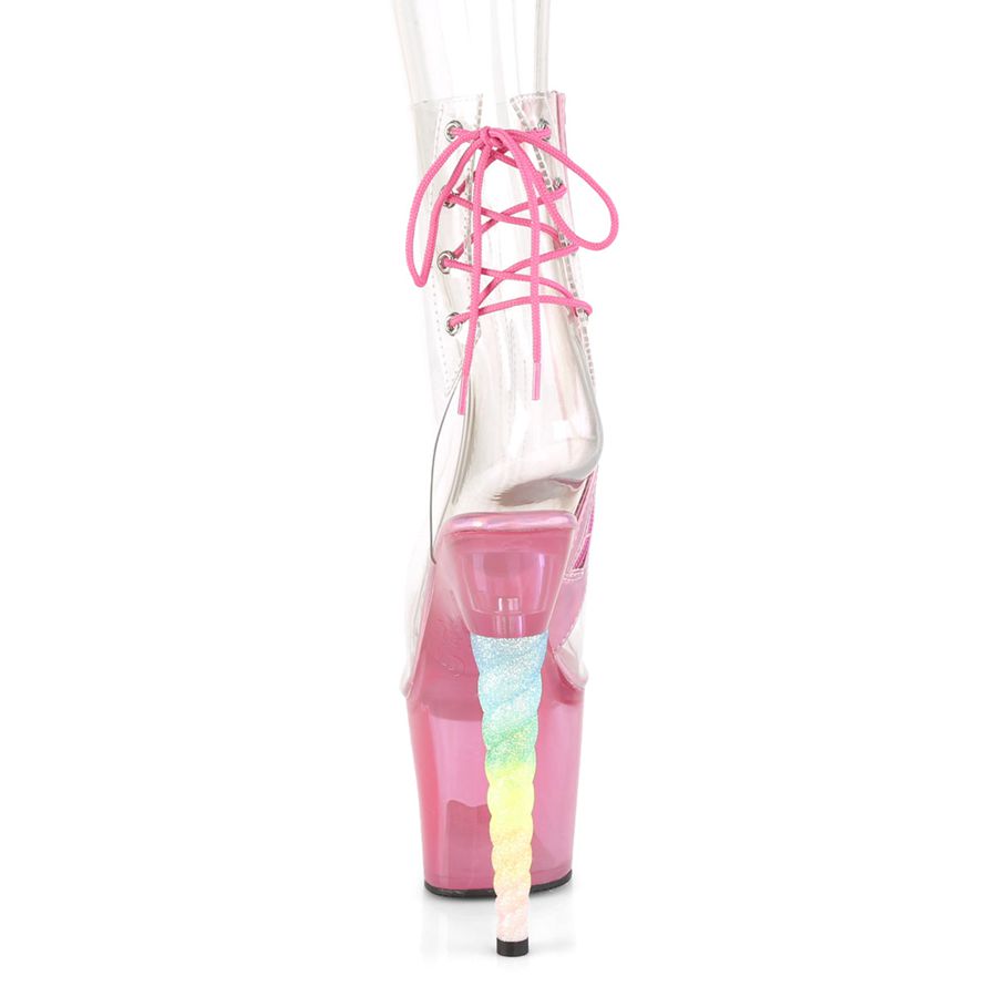 Bottines Pleaser Unicorn-1018C Rose Femme | TGO-3735196