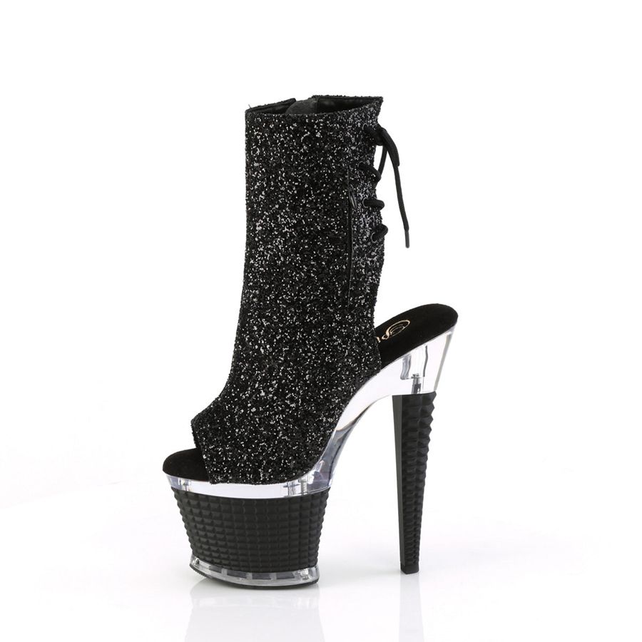 Bottines Pleaser Spectator-1018G Noir Femme | HCY-0897824