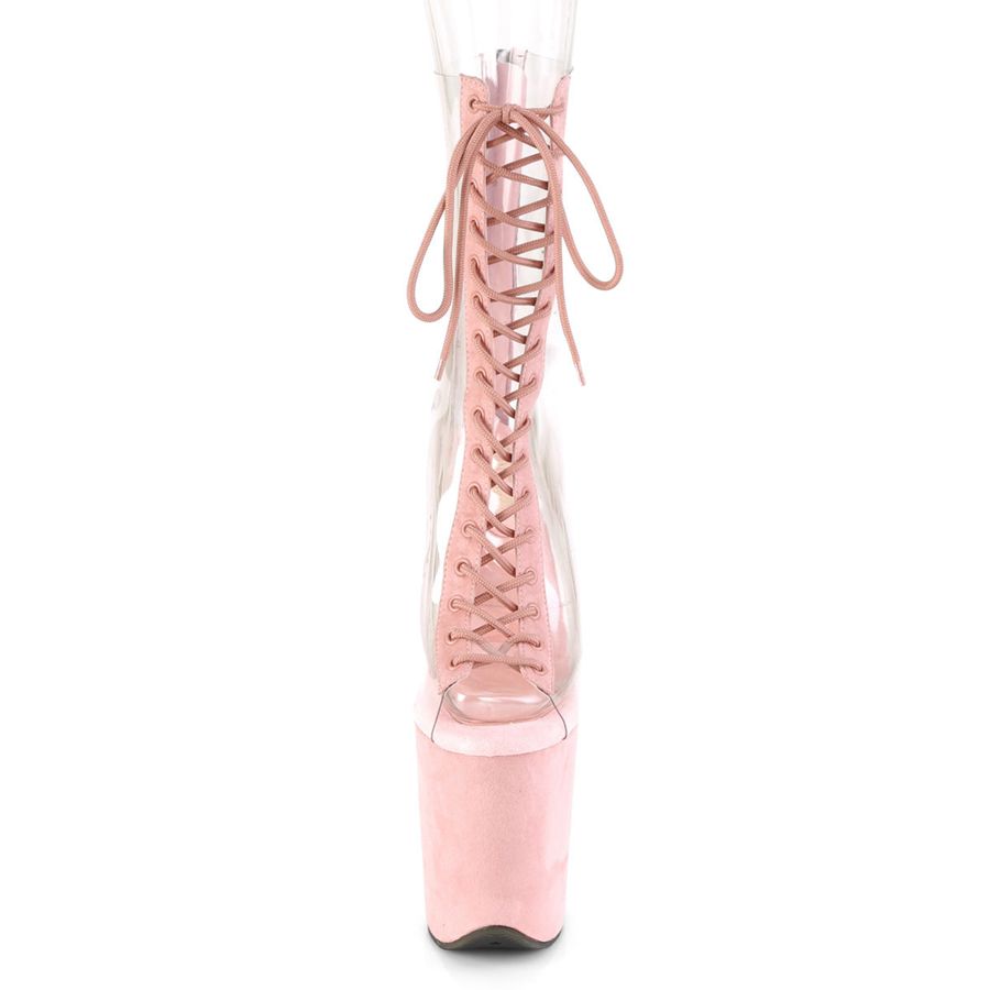 Bottines Pleaser Flamingo-800-34FS Rose Femme | GRC-3217690