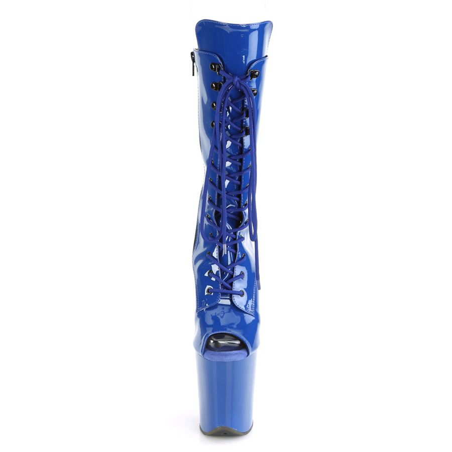 Bottines Pleaser Flamingo-1051 Bleu Marine Femme | ELZ-6315316