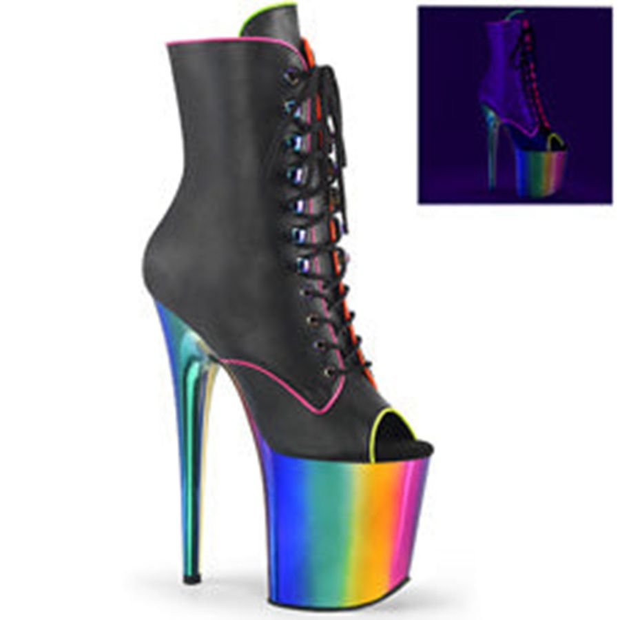 Bottines Pleaser Flamingo-1021RC-02 Multicolore Femme | GQA-8442462