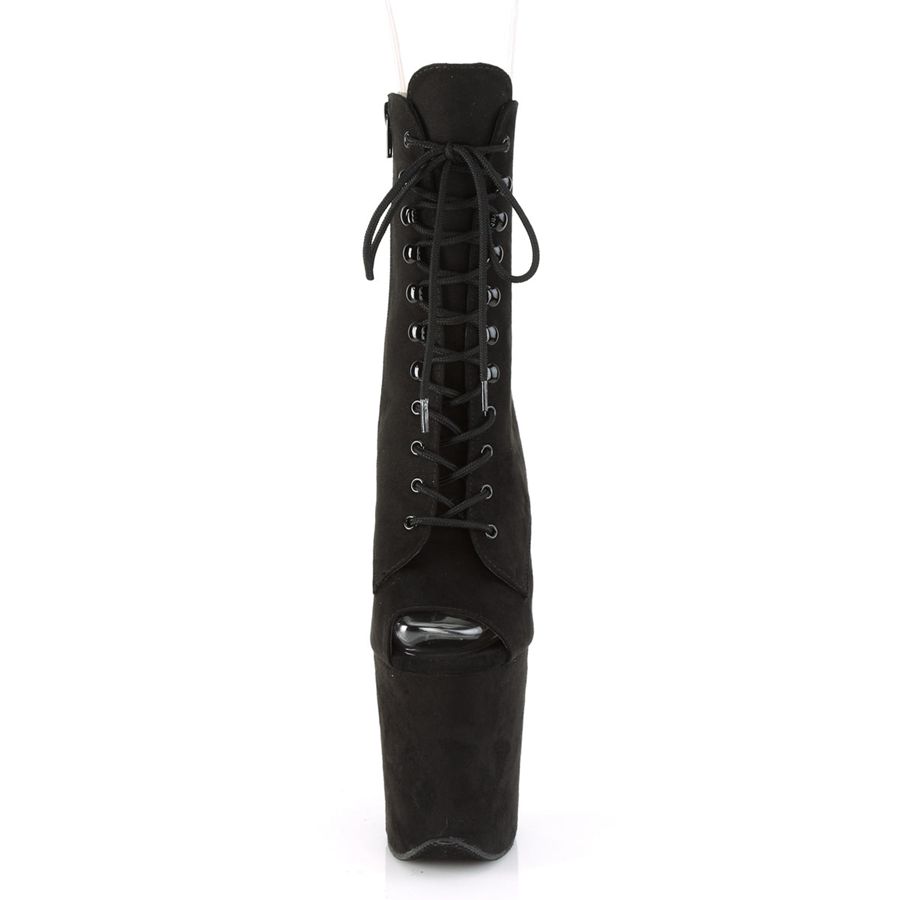 Bottines Pleaser Flamingo-1021FS Noir Femme | VBN-8515872